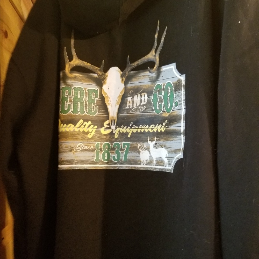John Deere zip up jacket